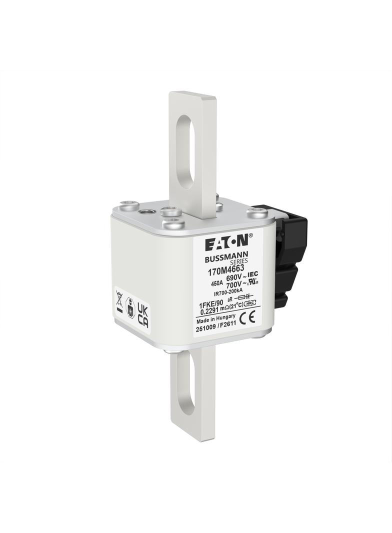 FUSE 450A 690V 1FKE/90 AR UC Wkładka szybka 450A AC 690V rozmiar 1 53x69x136 mm aR IEC UL 170M4663 E