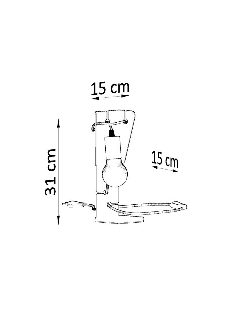 Sollux Lampa biurkowa ARBY czarna SL.0880