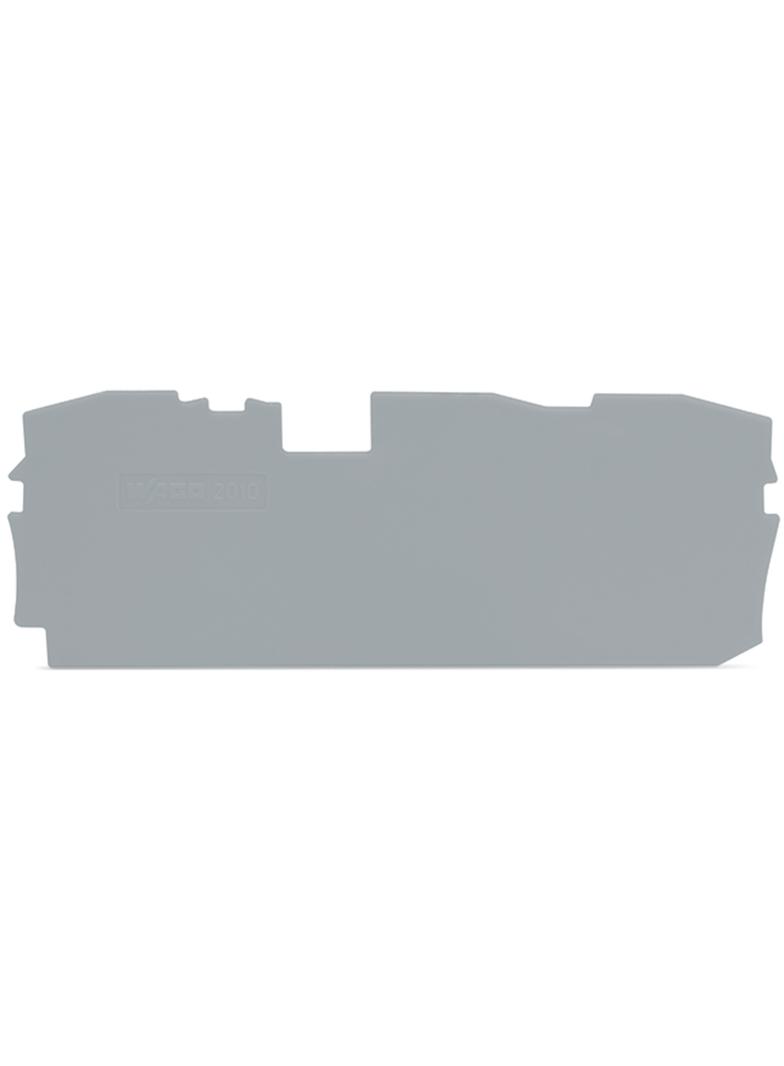 Ścianka końcowa szara TOPJOBS 2010‑1391 /25szt./ WAGO