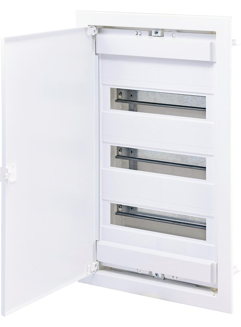Rozdzielnica podtynkowa 3x12+2 drzwi metalowe ECG42 001101027 ETI