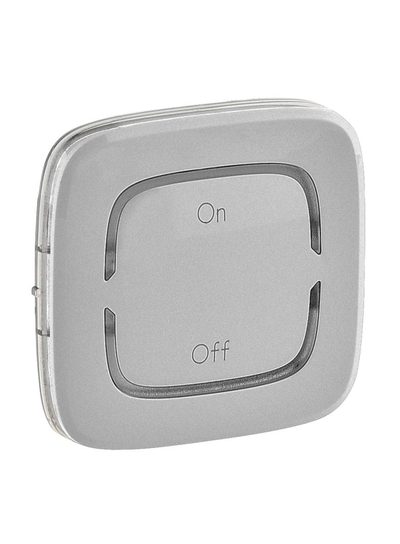 MY HOME VALENA ALLURE - KLAWISZ ON/OFF ALUMINIUM, Legrand
