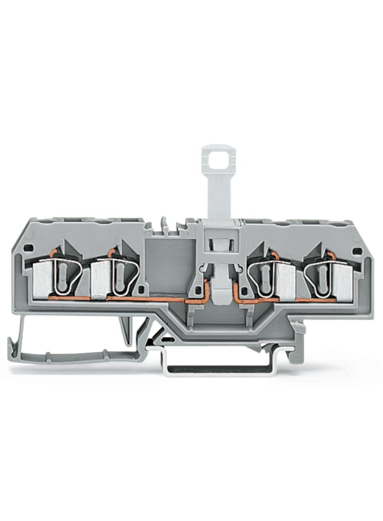 złączka rozłączalna 4-przewodowa 4 mm2 szara