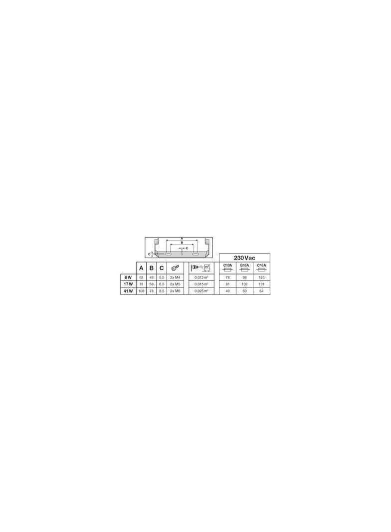 FL 20 P 17W 2K4LM 830 PS SY100 BK  LEDV