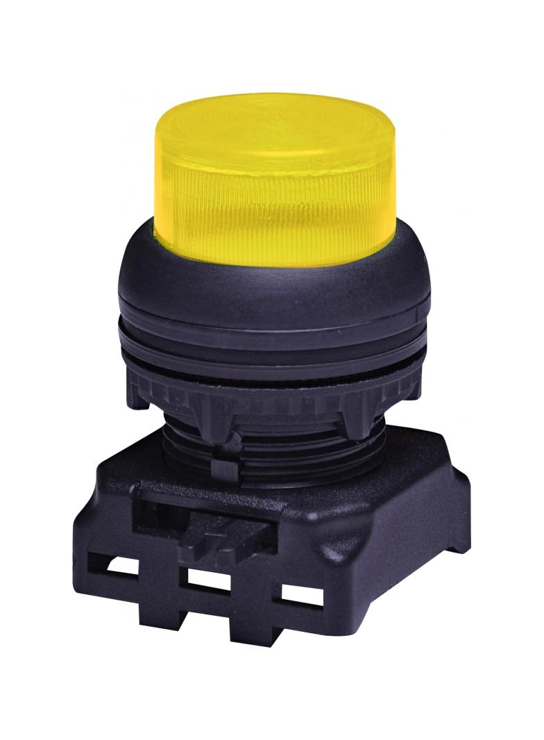 EGPI-Y - Napęd z guzikiem wystającym podświetlanym - Żółty