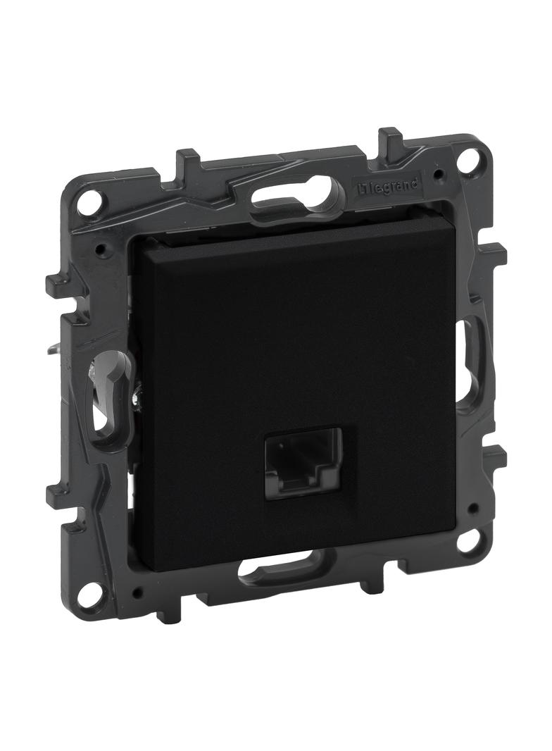 Niloe Step - Gniazdo Rj45 Kat. 5E Ftp- Kolor Czarny 863557 LEGRAND