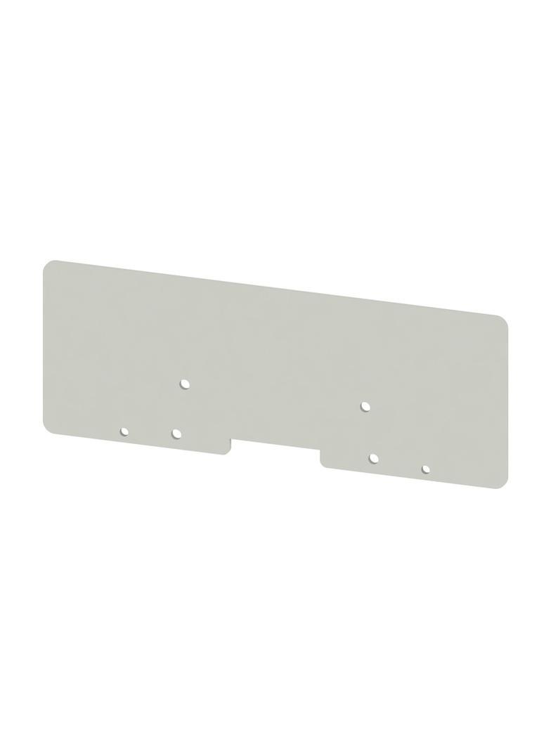 WTW WFF70 Płyta separacyjna (terminal), Płyta zamykająca i pośrednia, 190 mm x 71 mm, szary /10szt./ 1067200000 WEIDMÜLLER