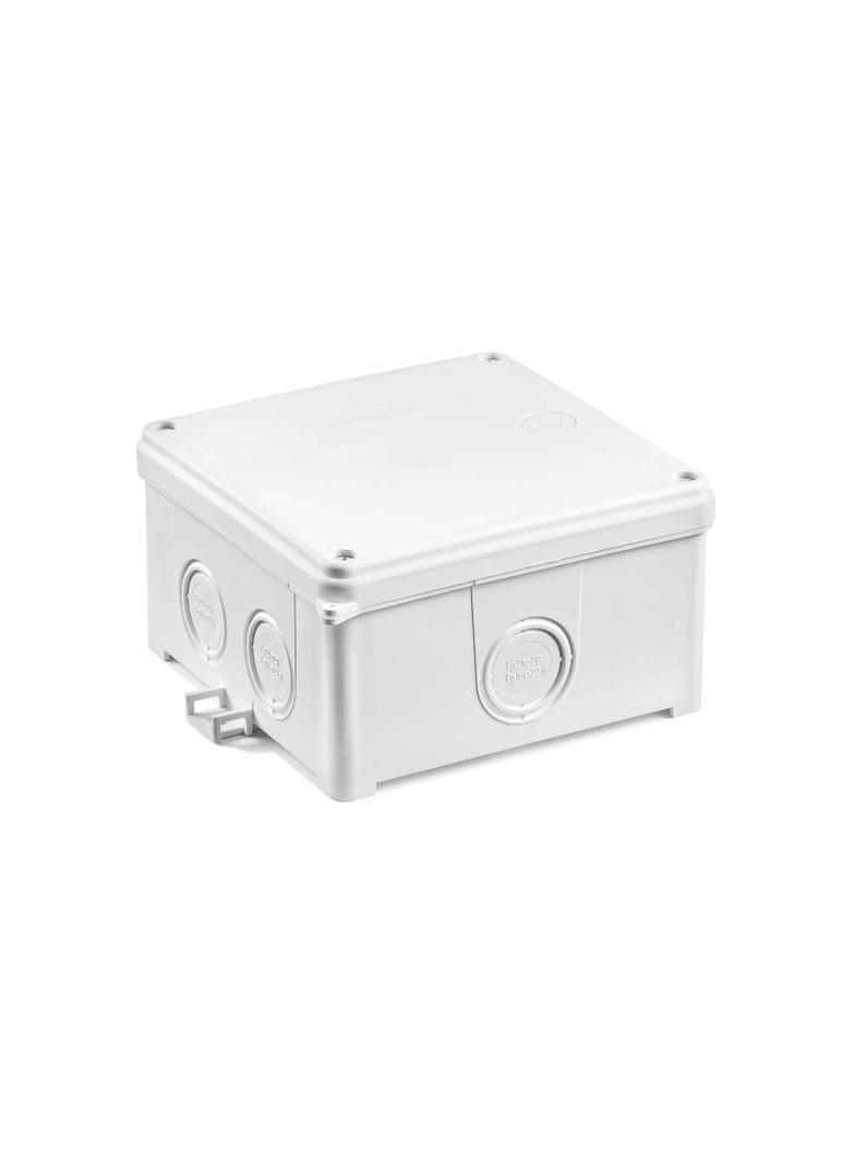 N110x110S Puszka instalacyjna naścienna 110x110x61mm biały  SIMET