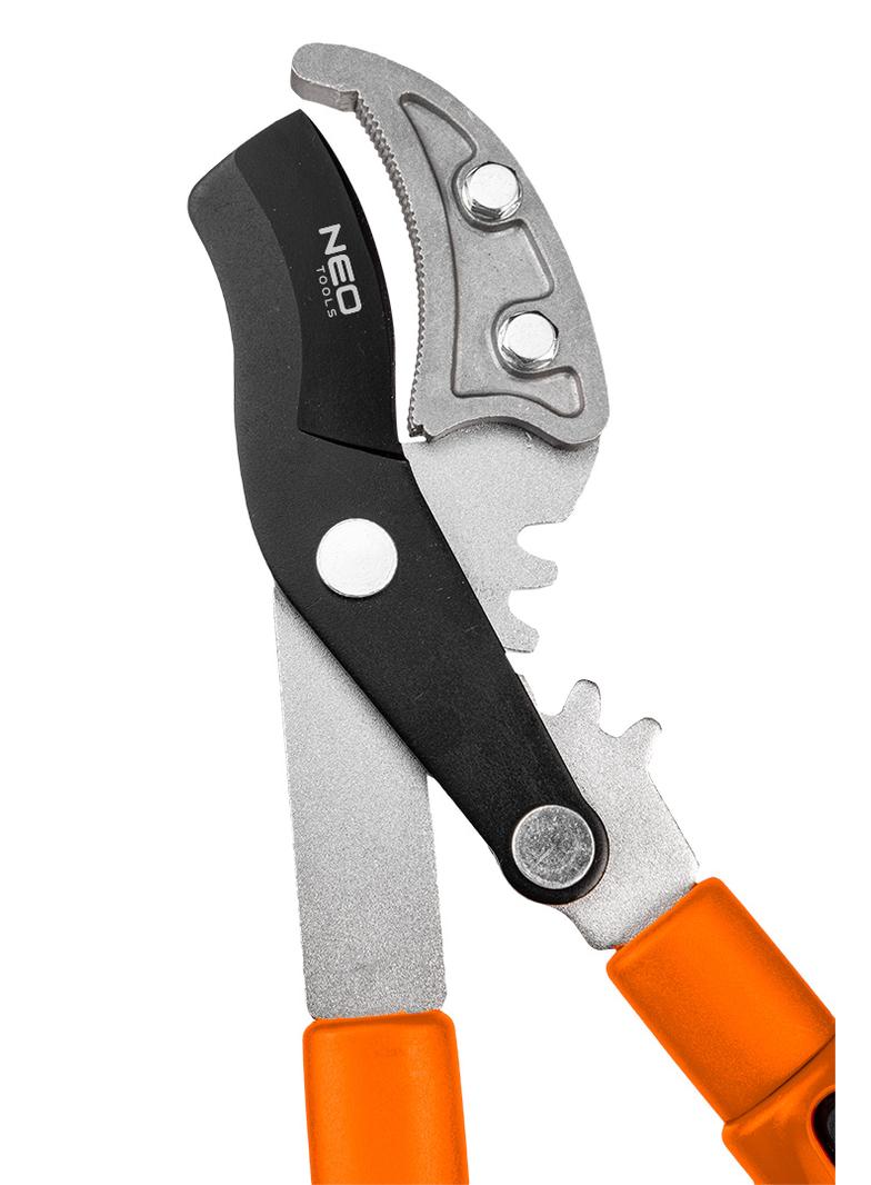 Kowadełkowy sekator do gałęzi 670 mm, zakres do 42 mm, przekładnia, teleskopowe uchwyty