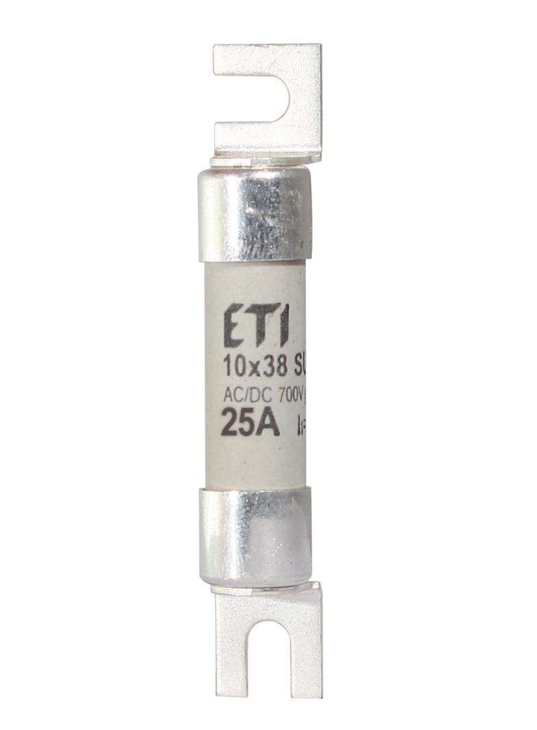 Wkładka topikowa cylindryczna PV gR 700V SU CH10x38SU gR 25A 700V AC DC 002625308 ETI