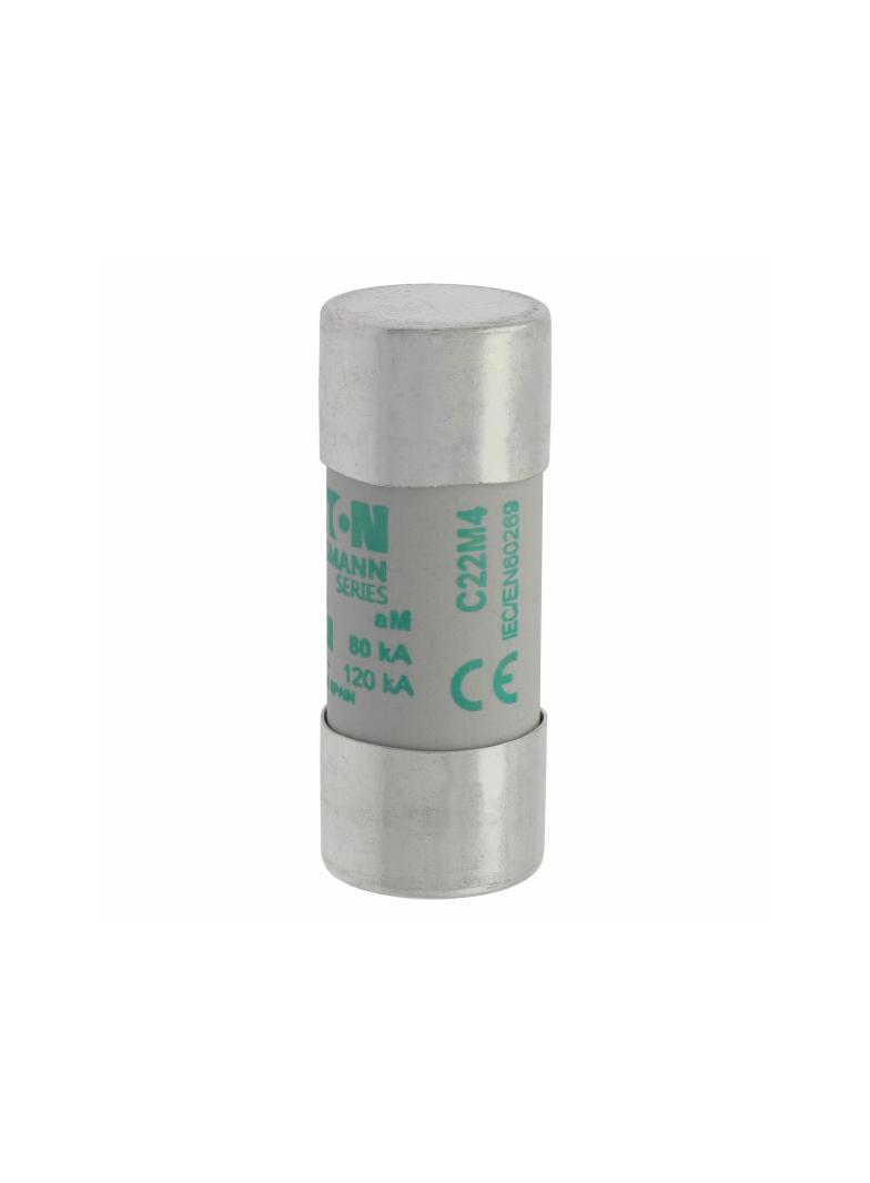 CYLINDRICAL FUSE 22 x 58 4A AM 690V AC Wkładka cylindryczna 22 x 58mm 4A AM 690V AC C22M4 EATON