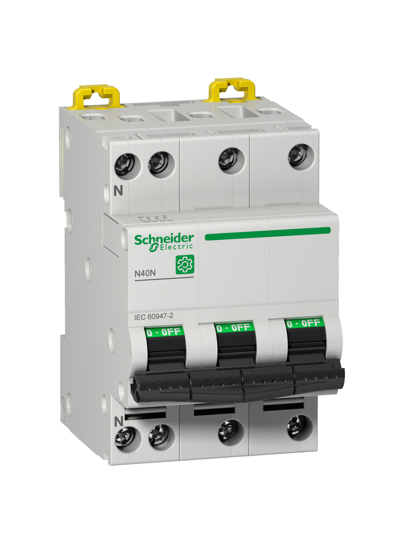 N40N 3P-N 25A C 10kA 230V M9P22725 Schneider