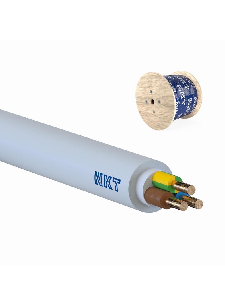 Przewód instalacyjny NYM-J 3x2,5mm2 /bębnowy/ NKT