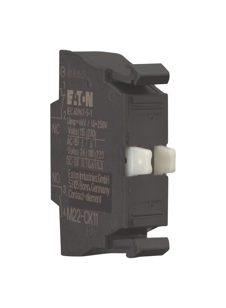 M22-CK11 Element stykowy 1Z 1R moc przód 107940 EATON