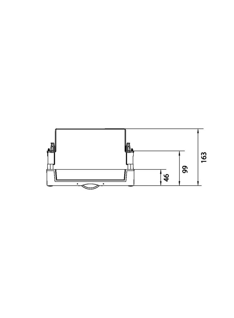 univers N 300x250mm podzespół dla wyłącznika mocy H3+ P250 +napęd silnikowy UK21LH1M HAGER