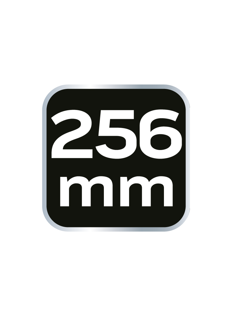 Klucz nastawny 256 mm, zakres 0-43 mm