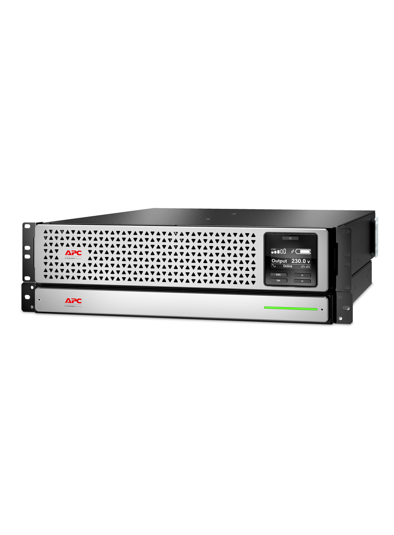 Karta sieciowa do APC Smart-UPS SRT, 3000VA/2700W, z akumulatorem litowo-jonowym, montaż w szafie ra