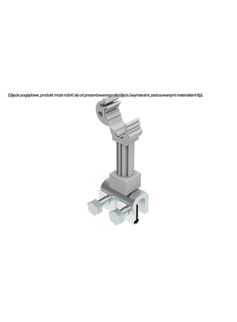 NI UCHWYT DO DRUTU NA FELC z plastikiem