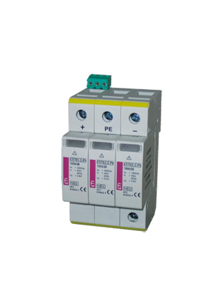 Ogranicznik przepięć T2 (C) TEC S C 275/20 4+0 002445360 ETI
