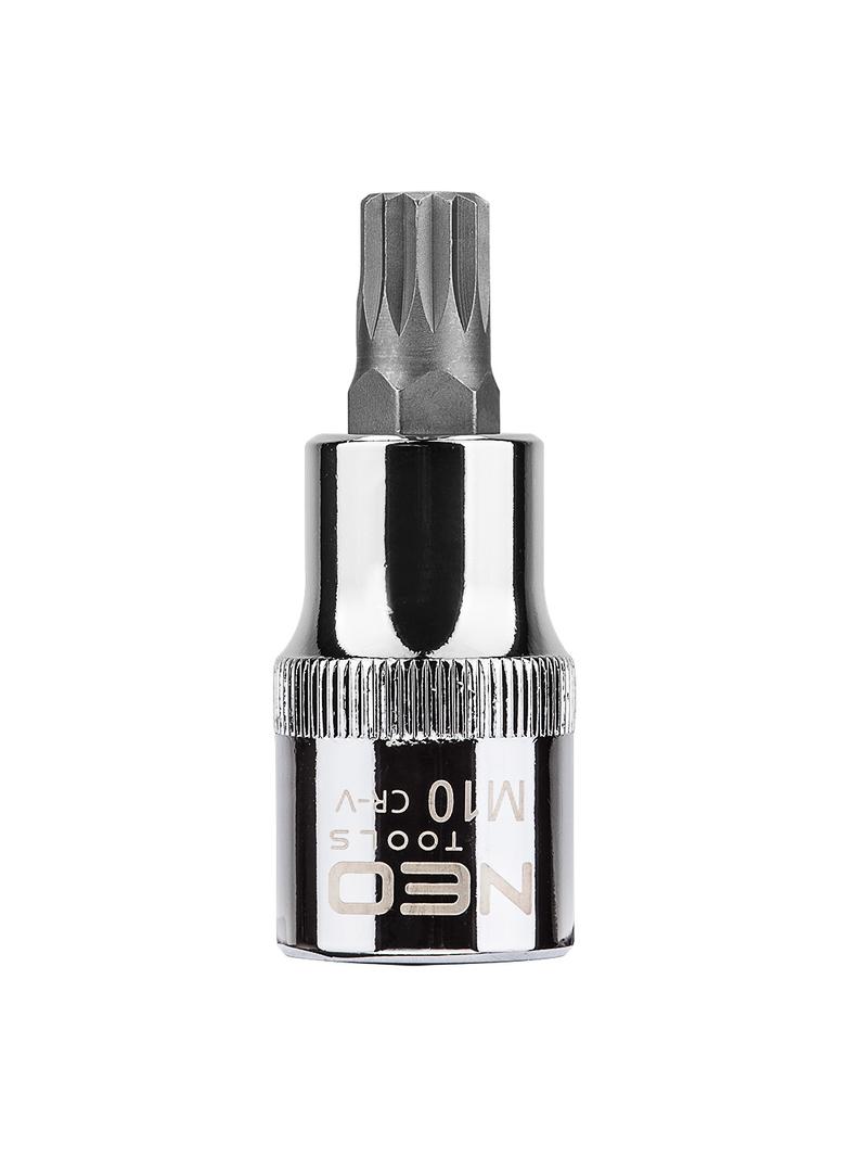 Końcówka Spline na nasadce 1/2", M10 x 55 mm