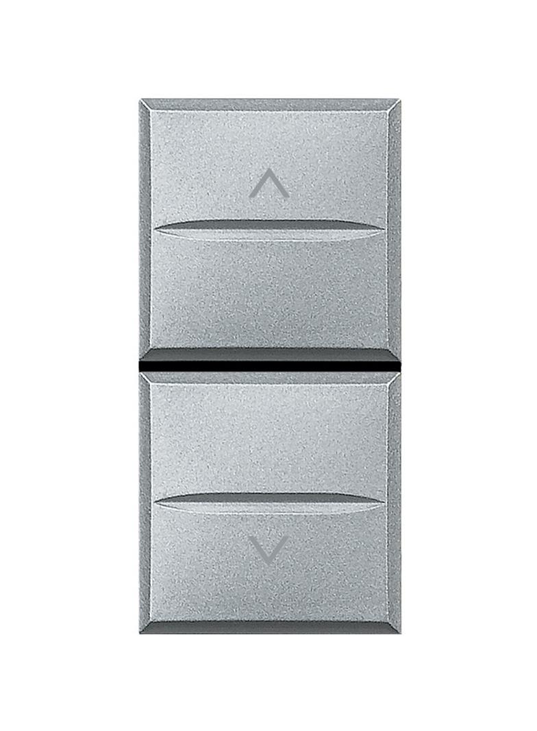 AXOLUTE - PRZEŁĄCZNIK 1-0-2 1 MODUŁ AXIAL ALUMINIUM, Bticino