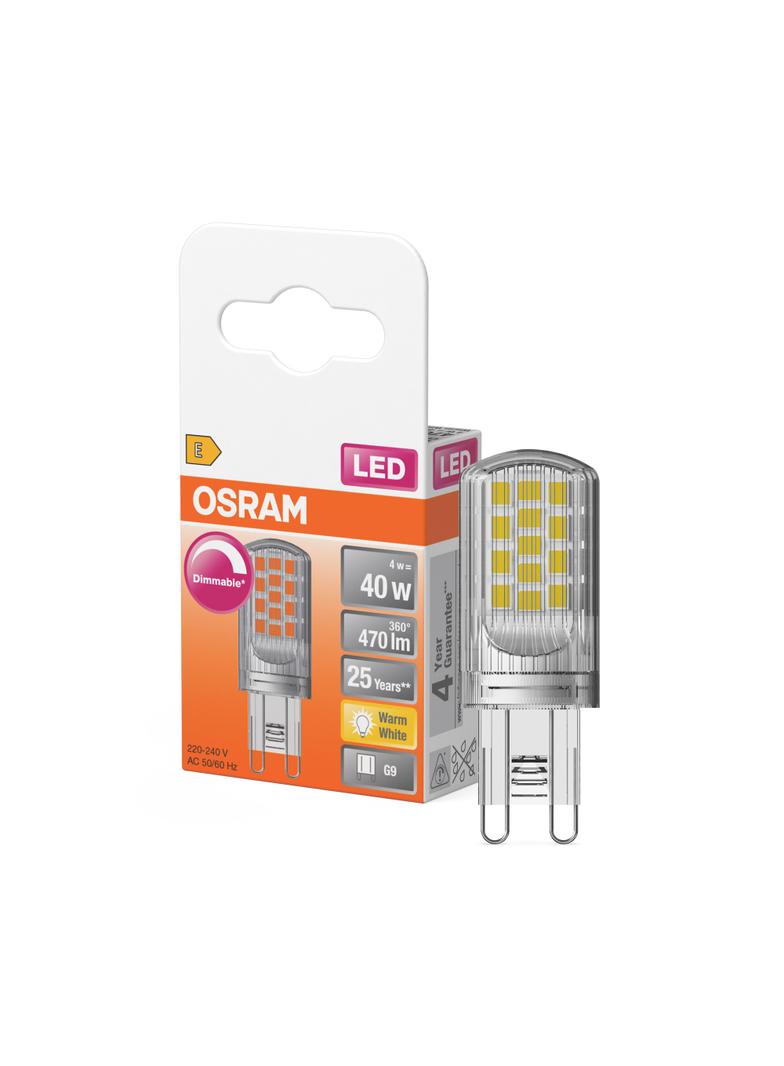 LAMPA LED PIN 40D CL 4W/827 230V G9