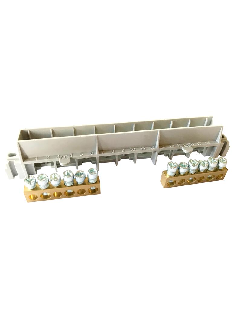 Listwy Przyłączeniowe N + PE Dla Rozdzielnic Practibox S 8-Modułowych 134811 LEGRAND