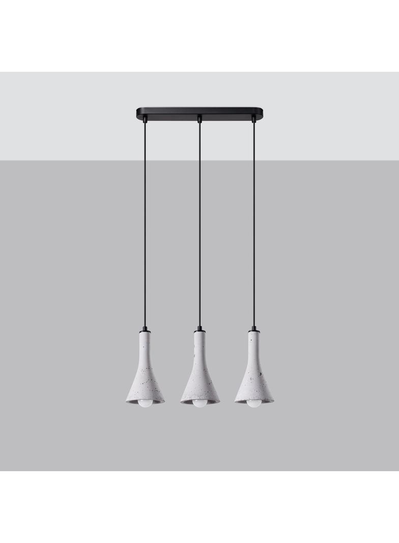 Sollux Lampa wisząca REA 3L beton SL.1225