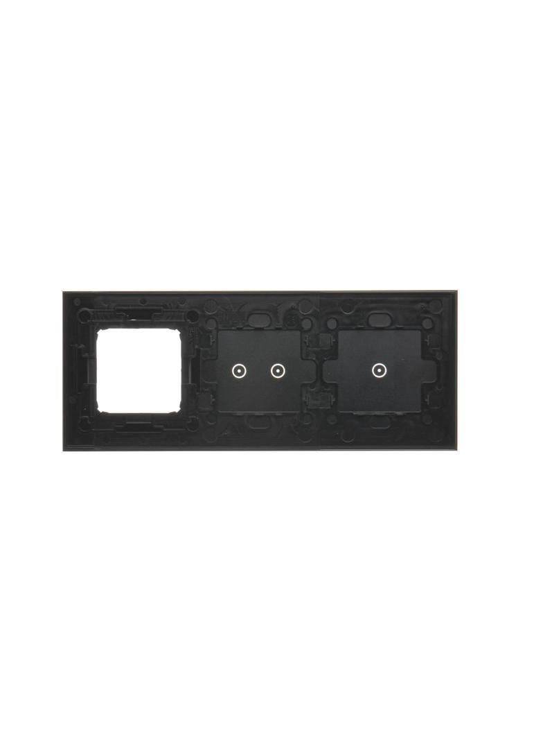 Simon 54 Touch Panel dotykowy S54 Touch 3 moduły 1 pole dotykowe + 2 pola dotykowe poziome + 1 otwór na osprzęt S54 księżycowa lawa DSTR3120/74 KONTAKT