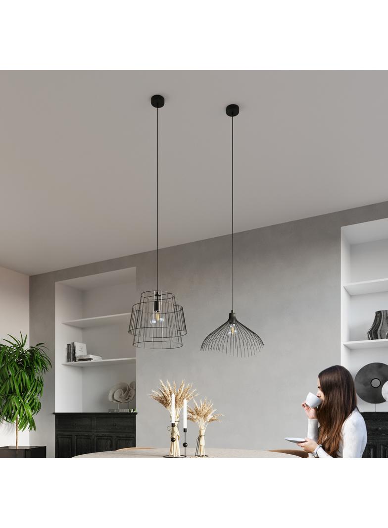 Sollux Lampa wisząca UMB czarny SL.0665