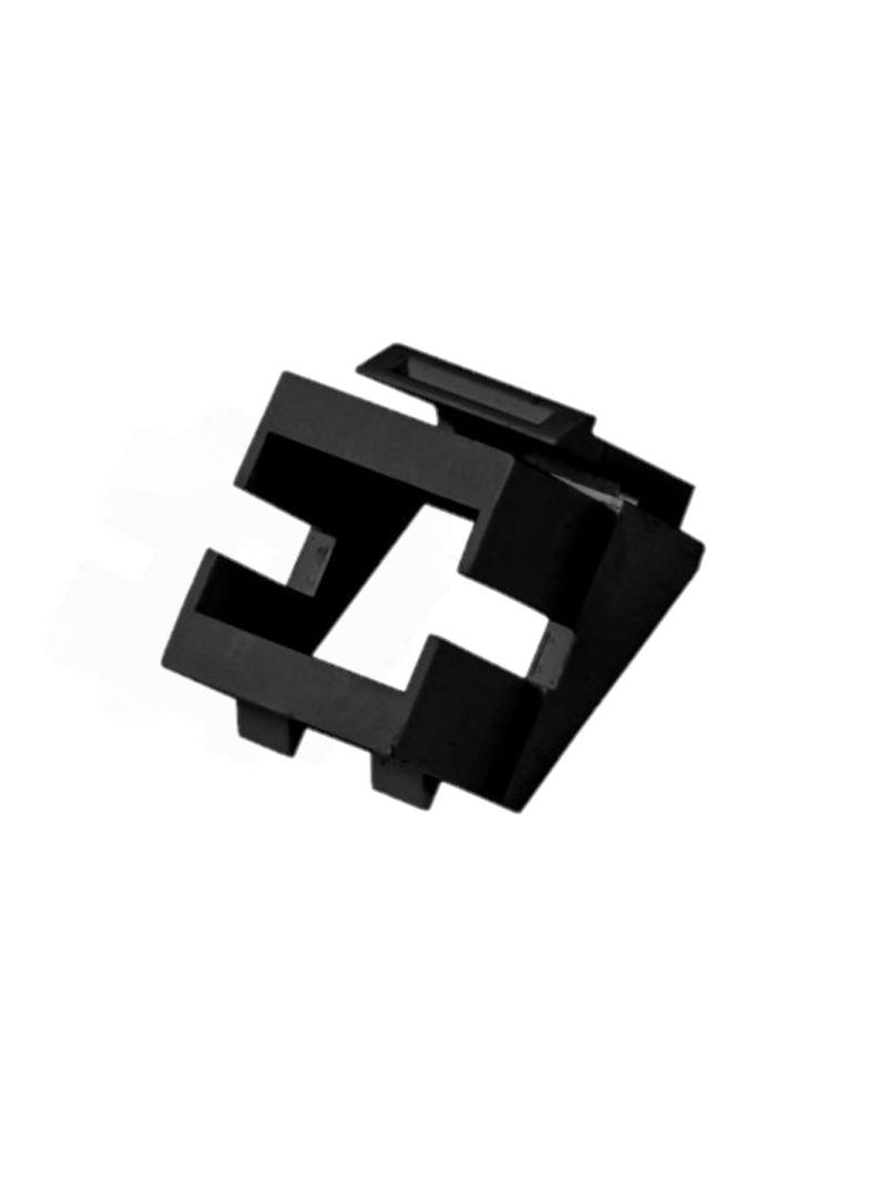 Adapter Keystone do gniazd FO czarny