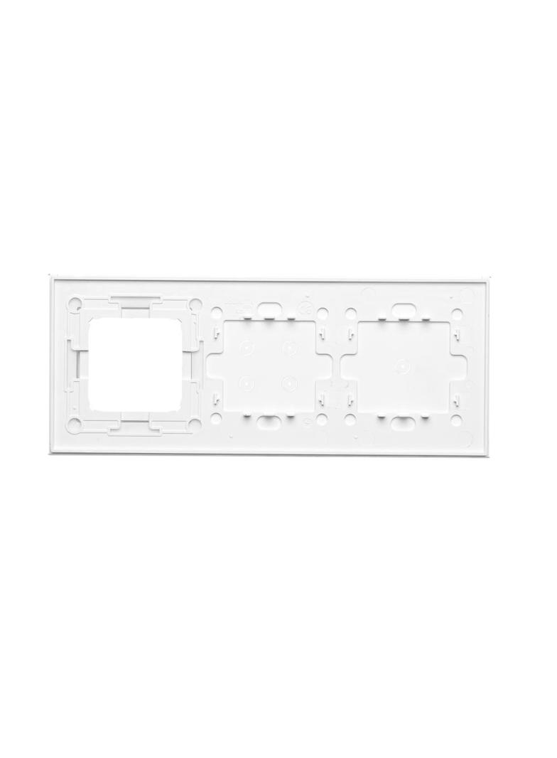 Simon 54 Touch Panel dotykowy S54 Touch 3 moduły 1 pole dotykowe + 4 pola dotykowe + 1 otwór na osprzęt S54 biała perła DSTR3140/70 KONTAKT