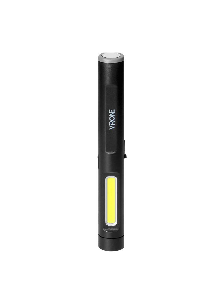 Latarka warsztatowa LED, 5+3W, 300lm+70lm, 600mAh, magnes, klips