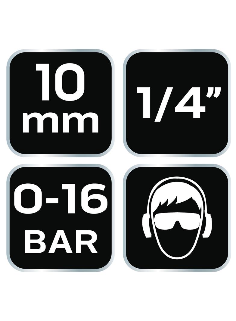 Złącze do węża 10 mm z gwintem M 1/4"