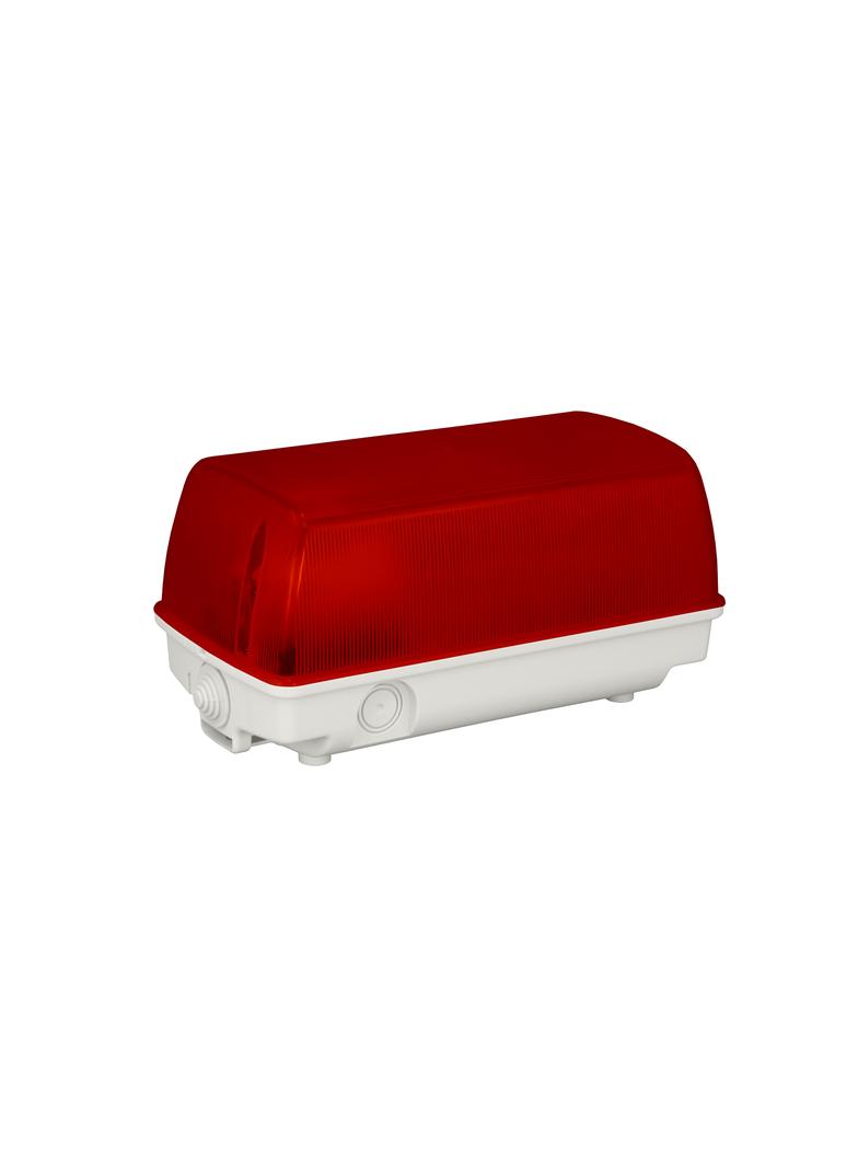 OPRAWA SEZAR E-27 CZERWONA  IP44