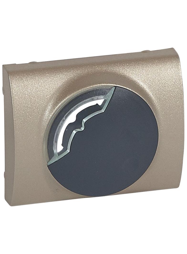 SISTENA LIFE PLAKIETKA TITAN DO ELEKTRONICZNEGO REGULATORA TEMPERATURY, Legrand