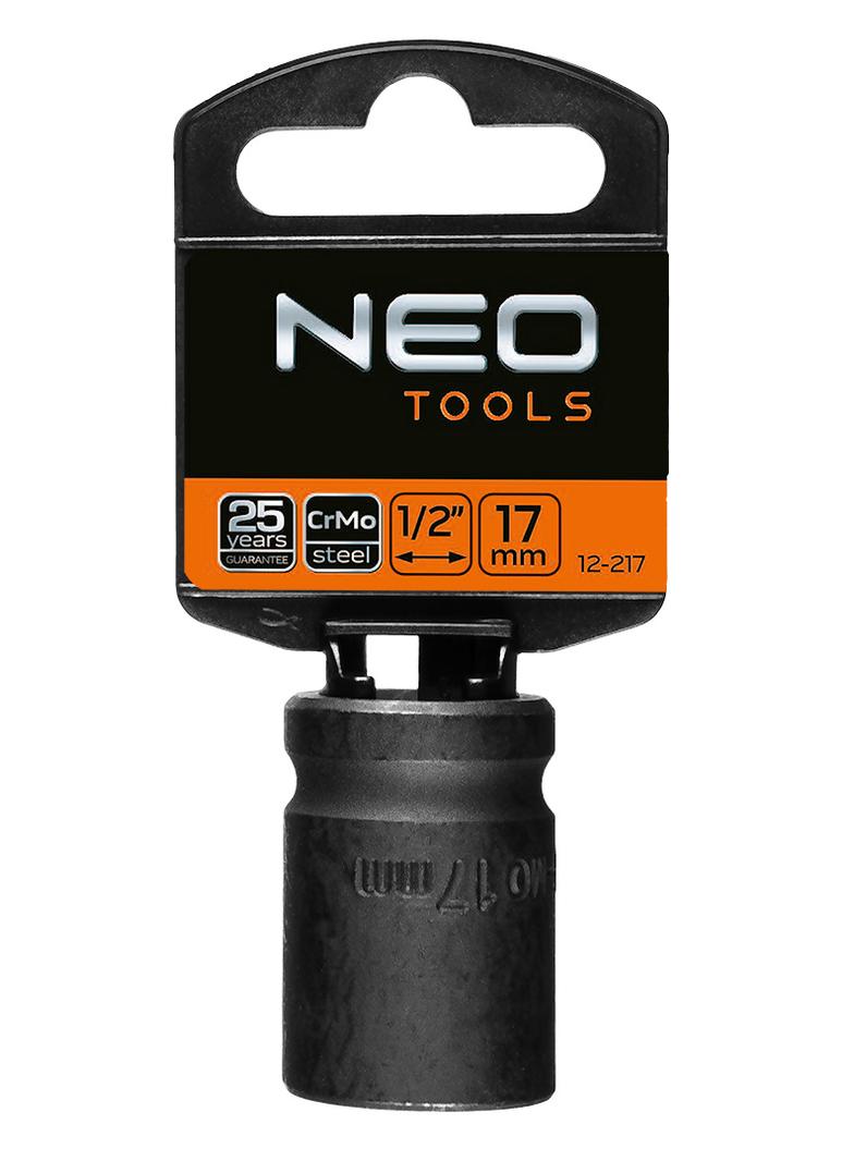 Nasadka udarowa 1/2", 17 x 38mm, Cr-Mo