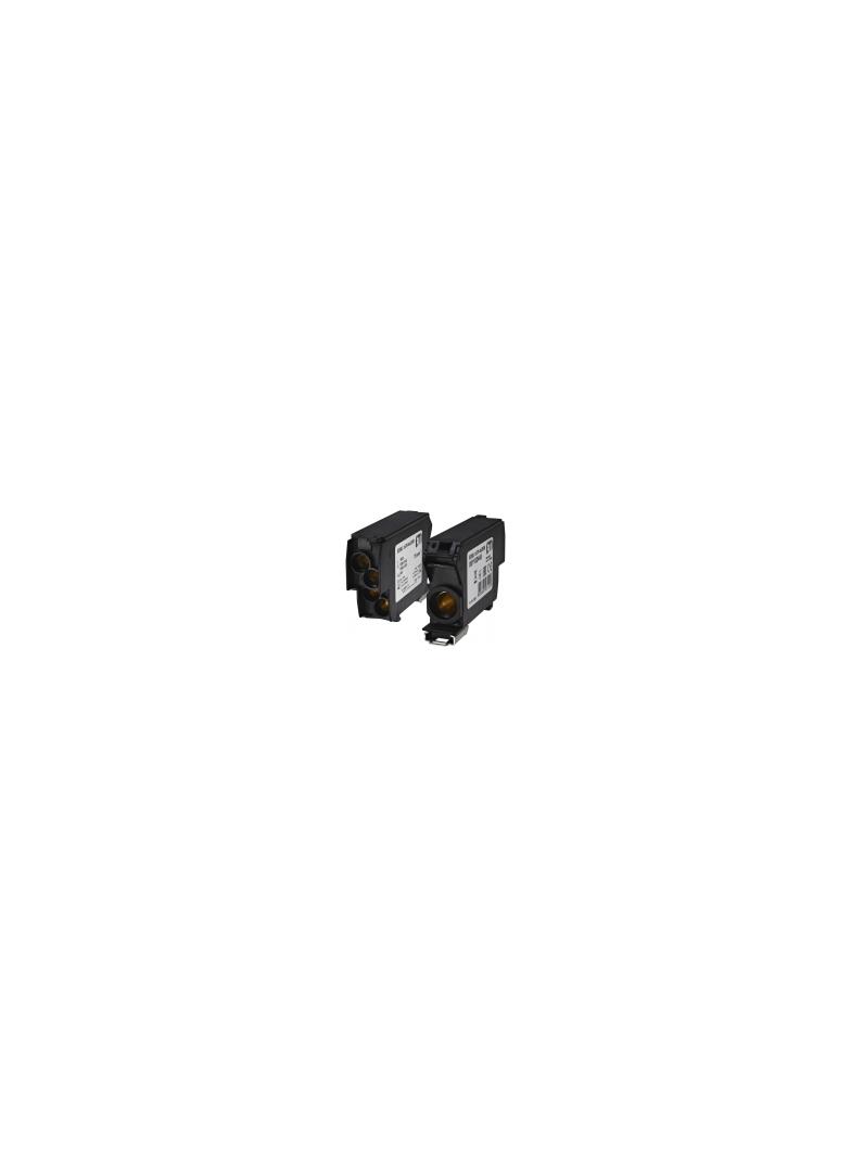 EDBJ-1x70-4x25/B Blok rozdzielczy 192A (1x4-70mm2/4x2,5-25mm2) czarny