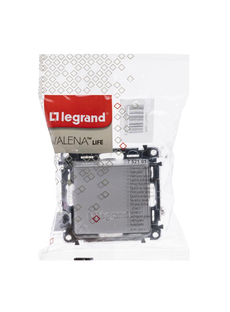 VALENA LIFE ŁĄCZNIK JEDNOBIEGUNOWY BIAŁY 10 AX-250~, Legrand