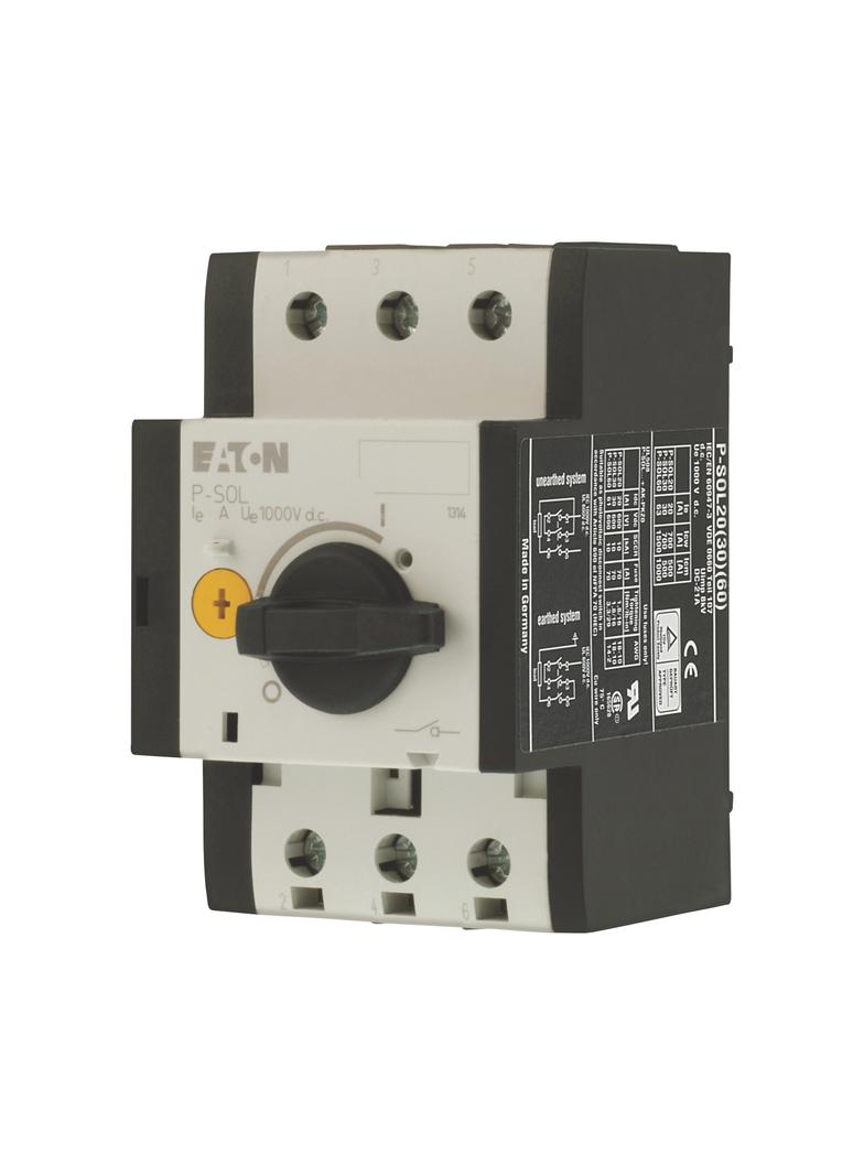 P-SOL20 Rozłącznik stringu PV 20A DC 120934 EATON