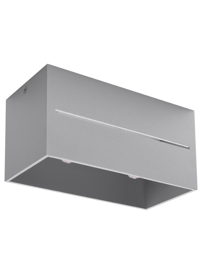 Sollux Plafon LOBO MAXI szary SL.0385