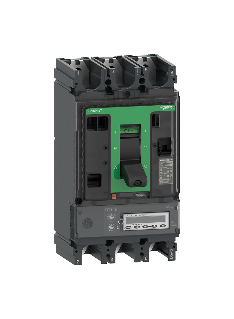 Wyłącznik, ComPacT NSX, NSX400HB2, Mic6.3EM, 320A, 3P