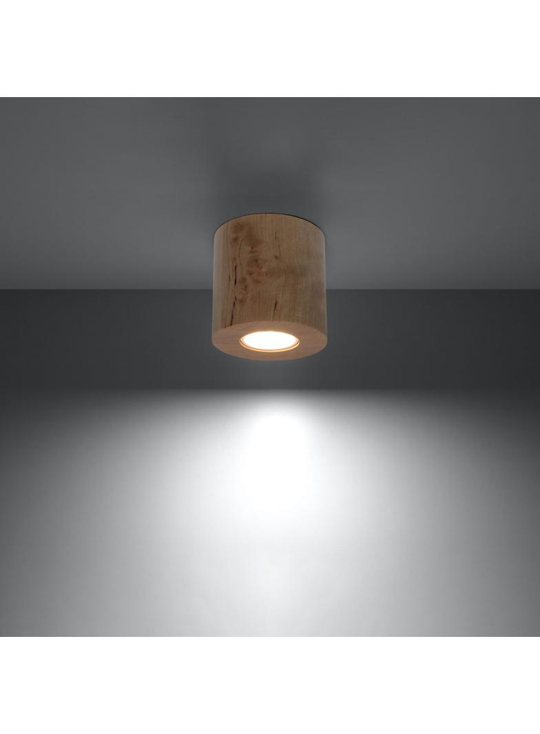 Sollux Plafon ORBIS naturalne drewno SL.0492