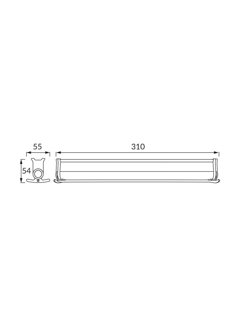 Podszafkowa oprawa liniowa DIEGO LED 9W SILVER CCT