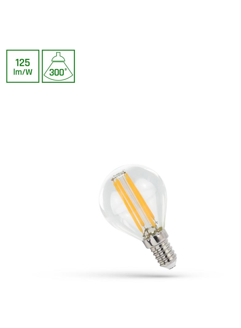 LED KULKA E-14 230V 4W COG WW CLEAR SPECTRUM