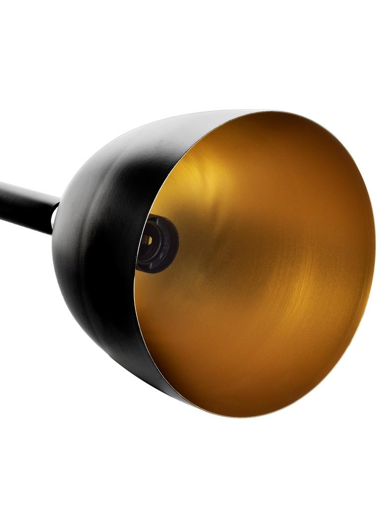 Milagro lampa wisząca Clark 3xE27 czarno/złota MLP6222