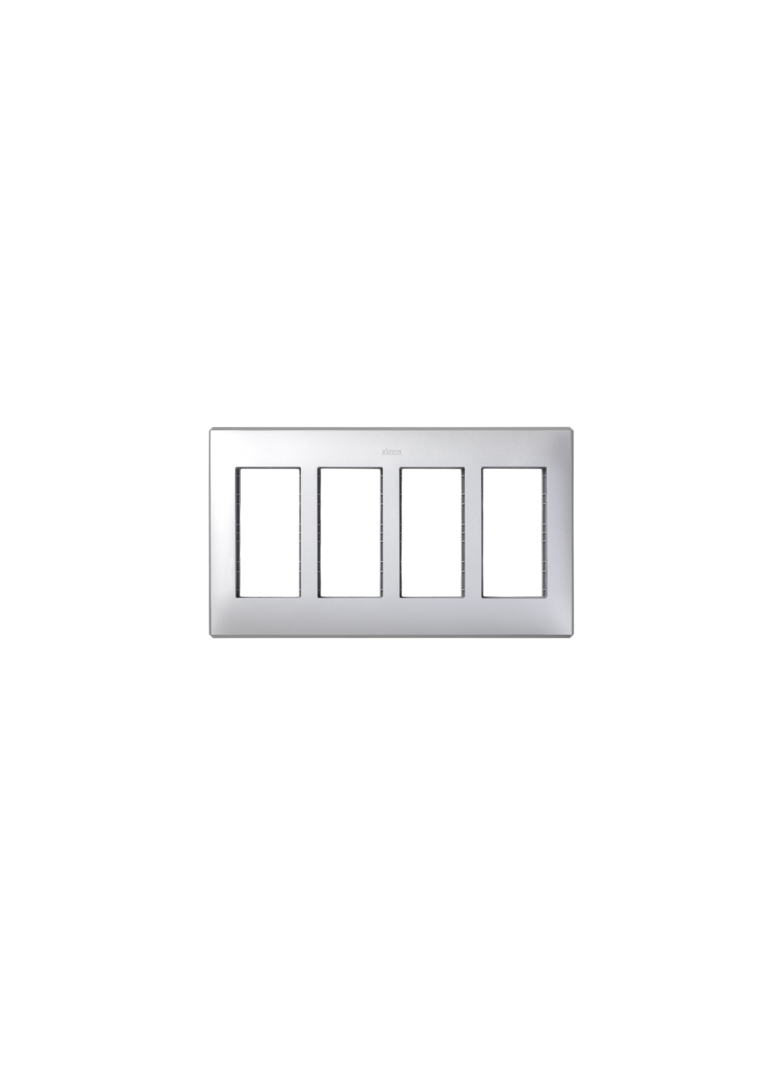 Simon Connect Ramka obudowy S500 4-modułowa 8x K45 aluminium 51010104-033 KONTAKT