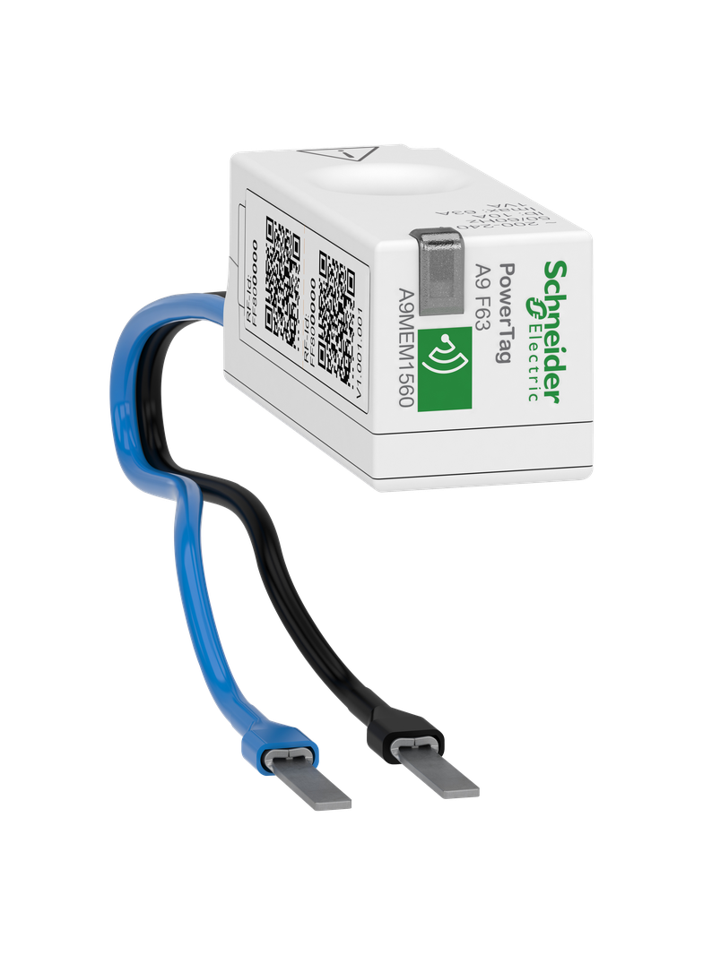 Przekładnik pomiarowy Acti9 PowerTag 1P+N, maks 63A, bezprzewodowy