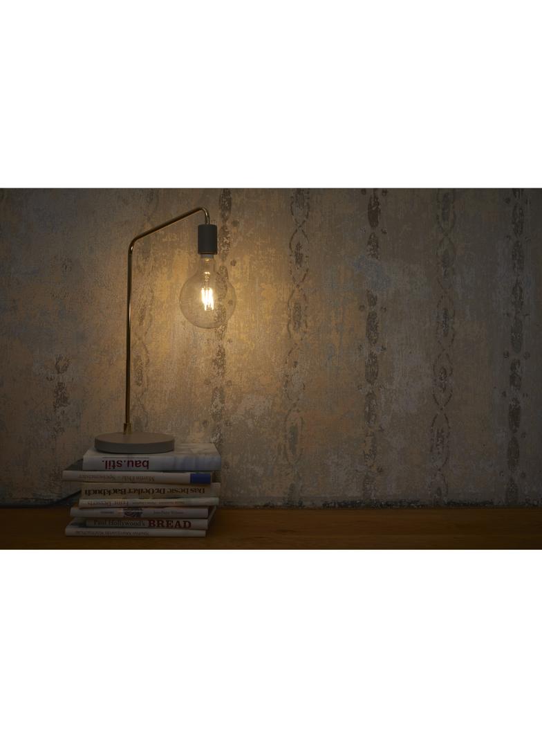 Lampa LED Vintage 1906 dim CL GLOBE125 Filament szkło przezroczyste GOLD 55 dim 7W 825 E27