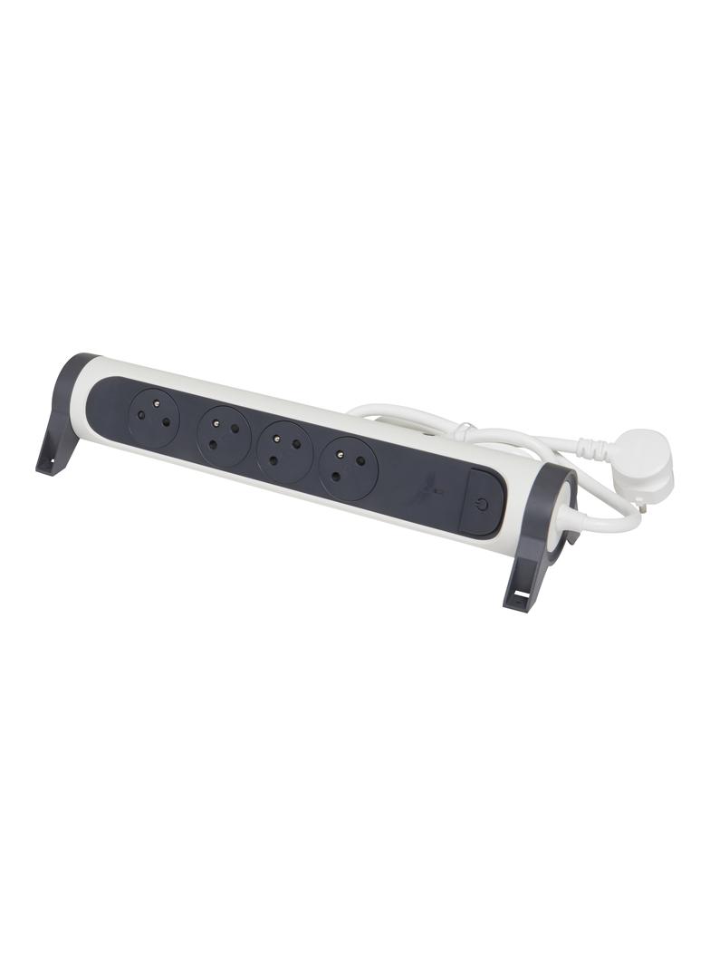 PRZEDŁUŻACZ PREMIUM, OBROTOWY, 4X2P+Z, ZE WSKAŹNIKIEM OBCIĄŻENIA, Z PRZEWODEM 1.5 METRA 3X1.5 MM2 -