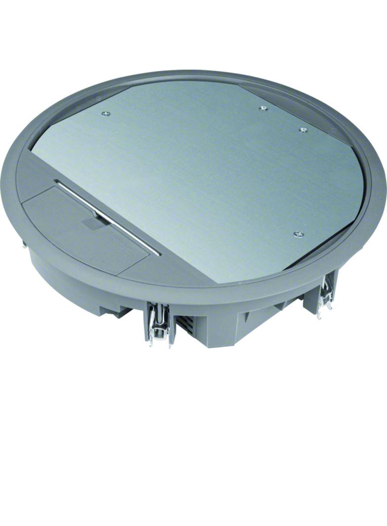 tehalit.VE-EE Pokrywa uchylna VR10 fi275 wykładzina 5mm stal szary PA VR10057011 HAGER